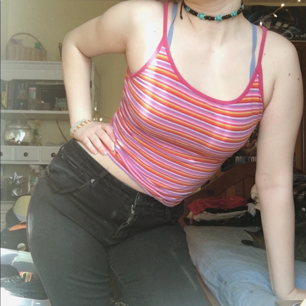 Vintage Striped Tank